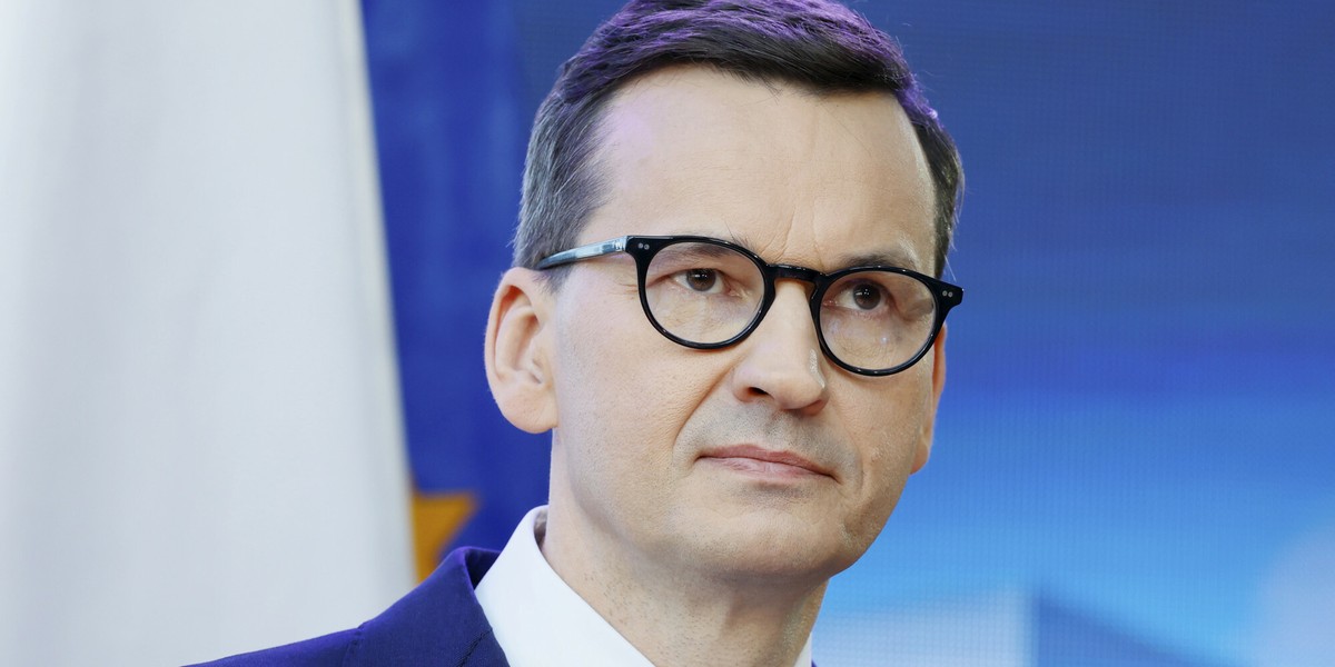 Premier Mateusz Morawiecki.