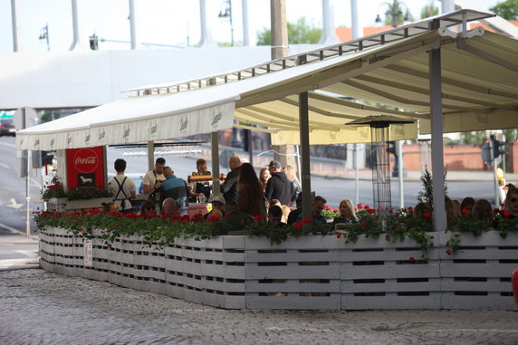 Otwarte ogródki gastronomiczne w centrum Gorzowa