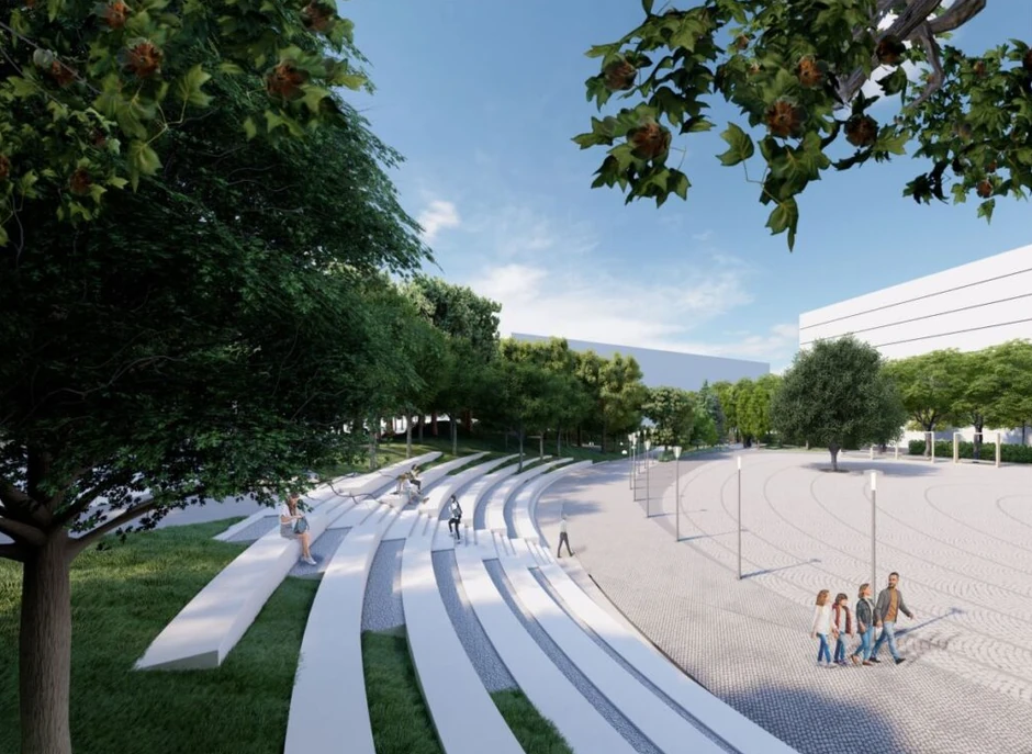 Linijski park na Dorćolu