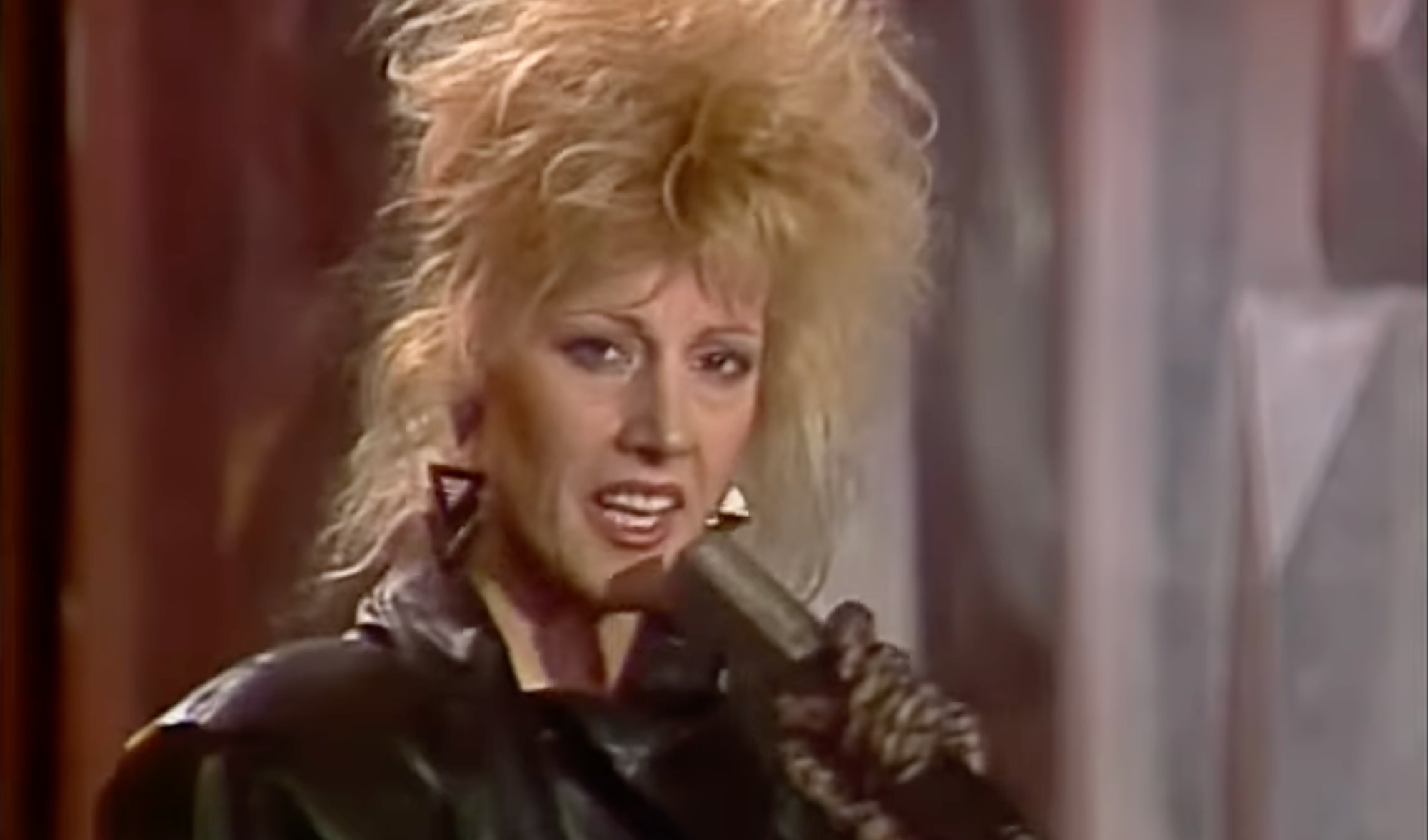 Talianska speváčka Anna Rusticano. 