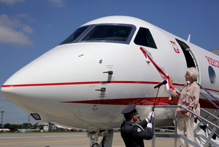 Samolotowi Gulfstream G550 nadano imię księcia Józefa Poniatowskiego