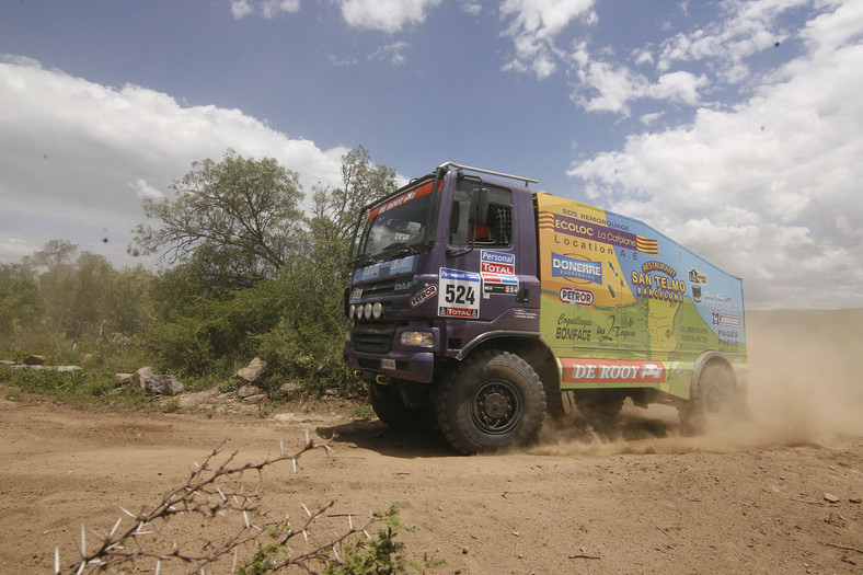 Rajd Dakar 2011: awans Hołowczyca (2.etap, wyniki, fot. Willy Weyens)