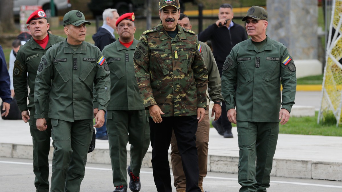 Nikolas Maduro u Karakasu 25. novembra 2025.