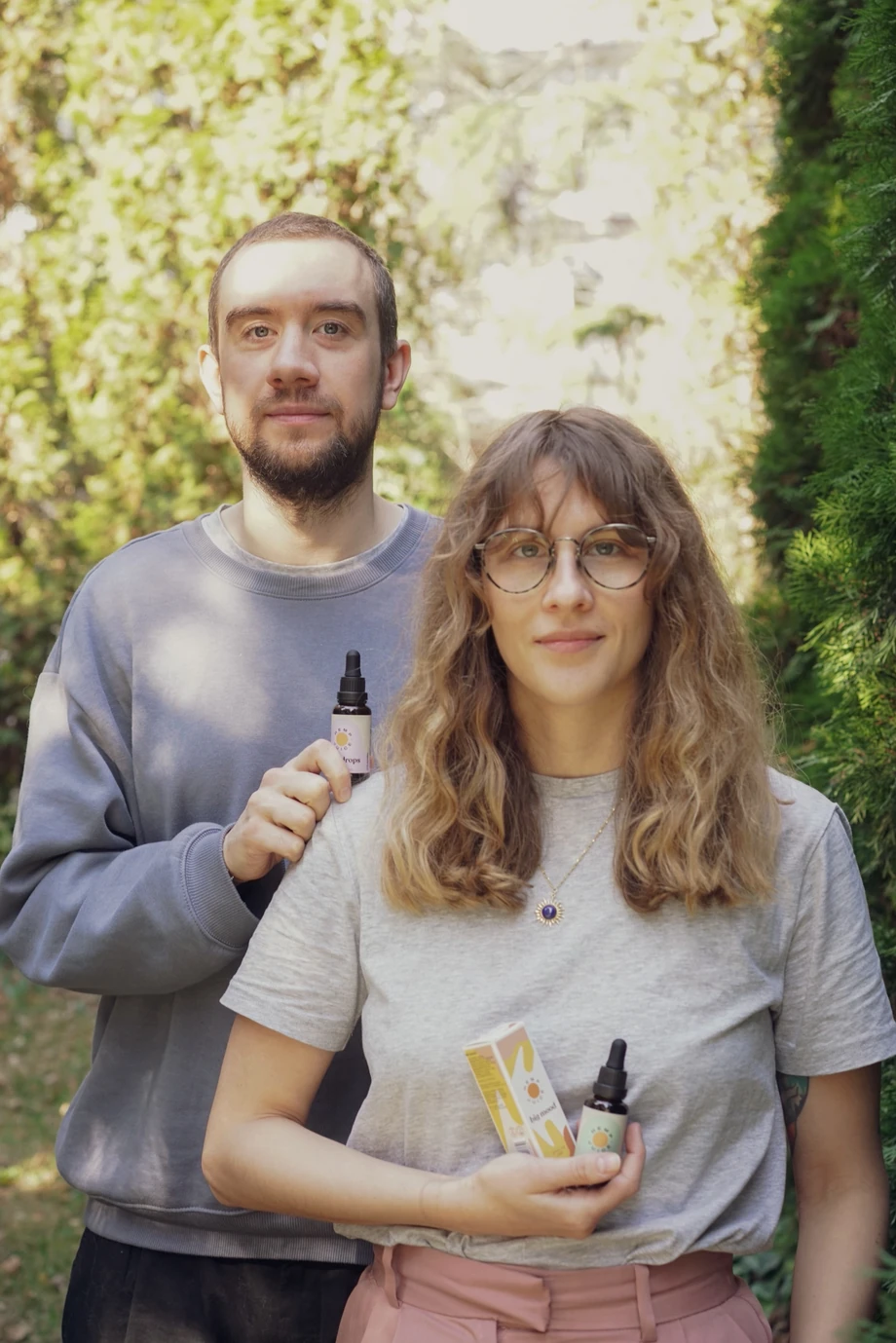 Marta Kocher i Radosław Budzik, założyciele Hemp Juice