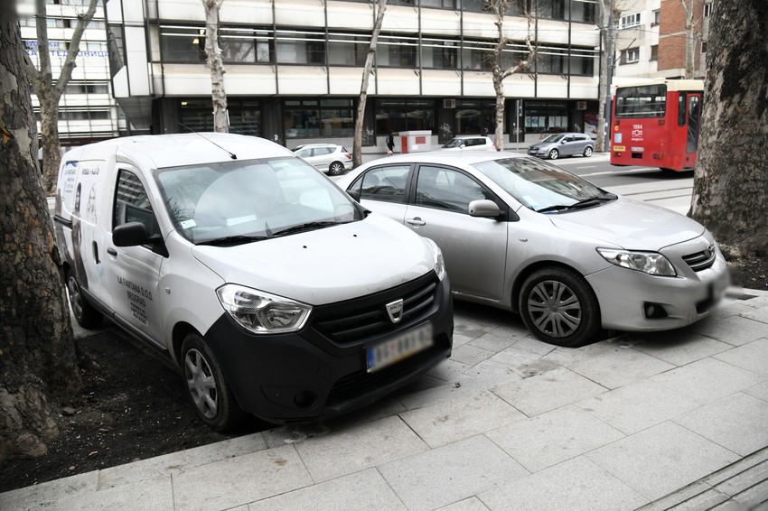Parking mesta u Kraljice Marije