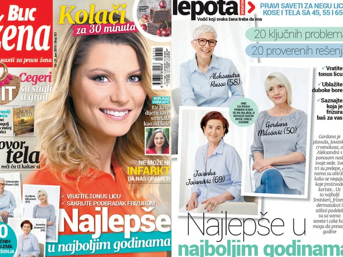 Nova „Blic žena“ na kioske stiže u subotu 15. juna