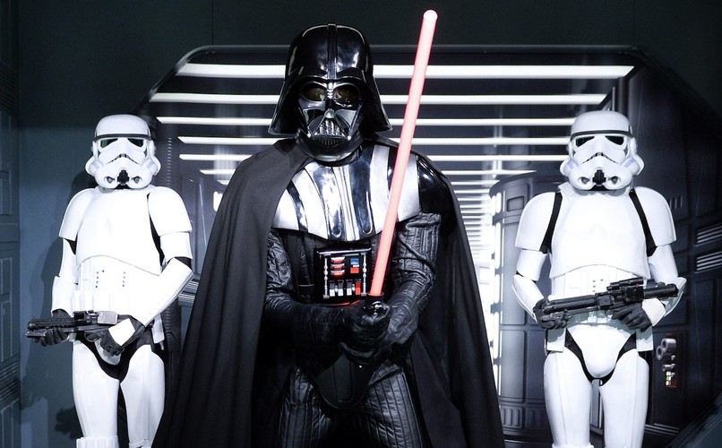 Darth Vader w muzeum Madame Tussauds w Berlinie