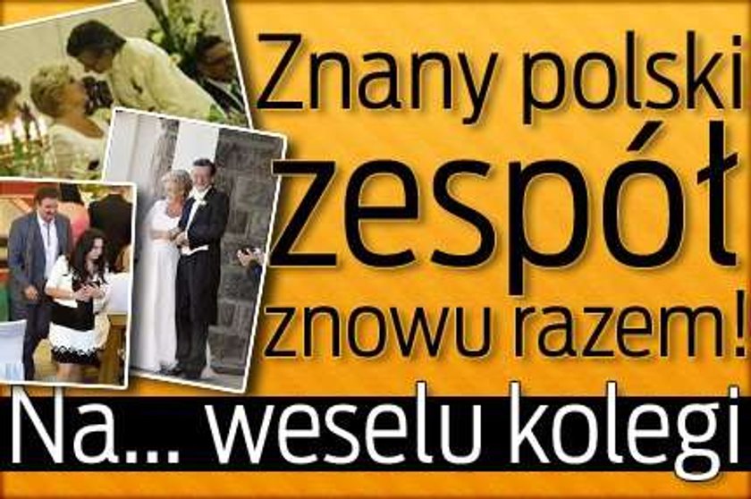 Znany polski zespół znowu razem! Na... weselu kolegi