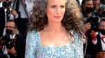 Andie MacDowell na festiwalu w Cannes