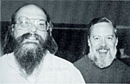 1969 Unix Ken Thompson i Dennis Ritchie potrzebowali wydajnej platformy dla stworzonej przez nich gry Space Travel, dlatego napisali pierwszy współczesny system operacyjny.