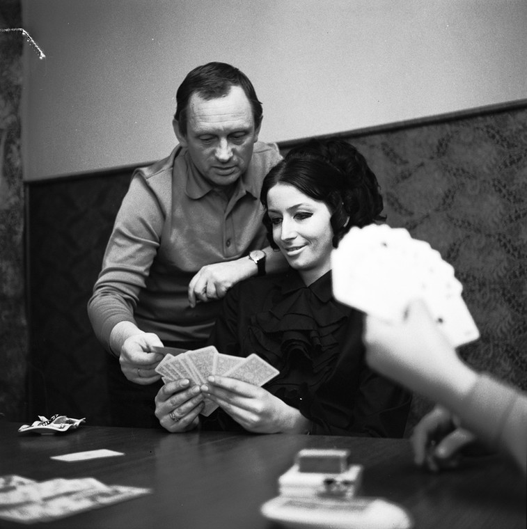 Witold Pyrkosz z żoną Krystyną