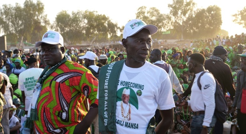 Supporters of Yahya Jammeh rallied last month as the former Gambian leader is accused of atrocities at truth and reconciliation hearings