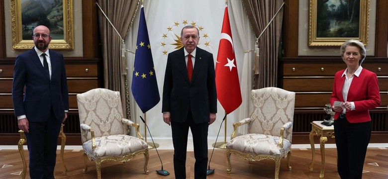 Afera krzesełkowa z von der Leyen, Erdoganem i Michelem. Jest ODPOWIEDŹ Turcji