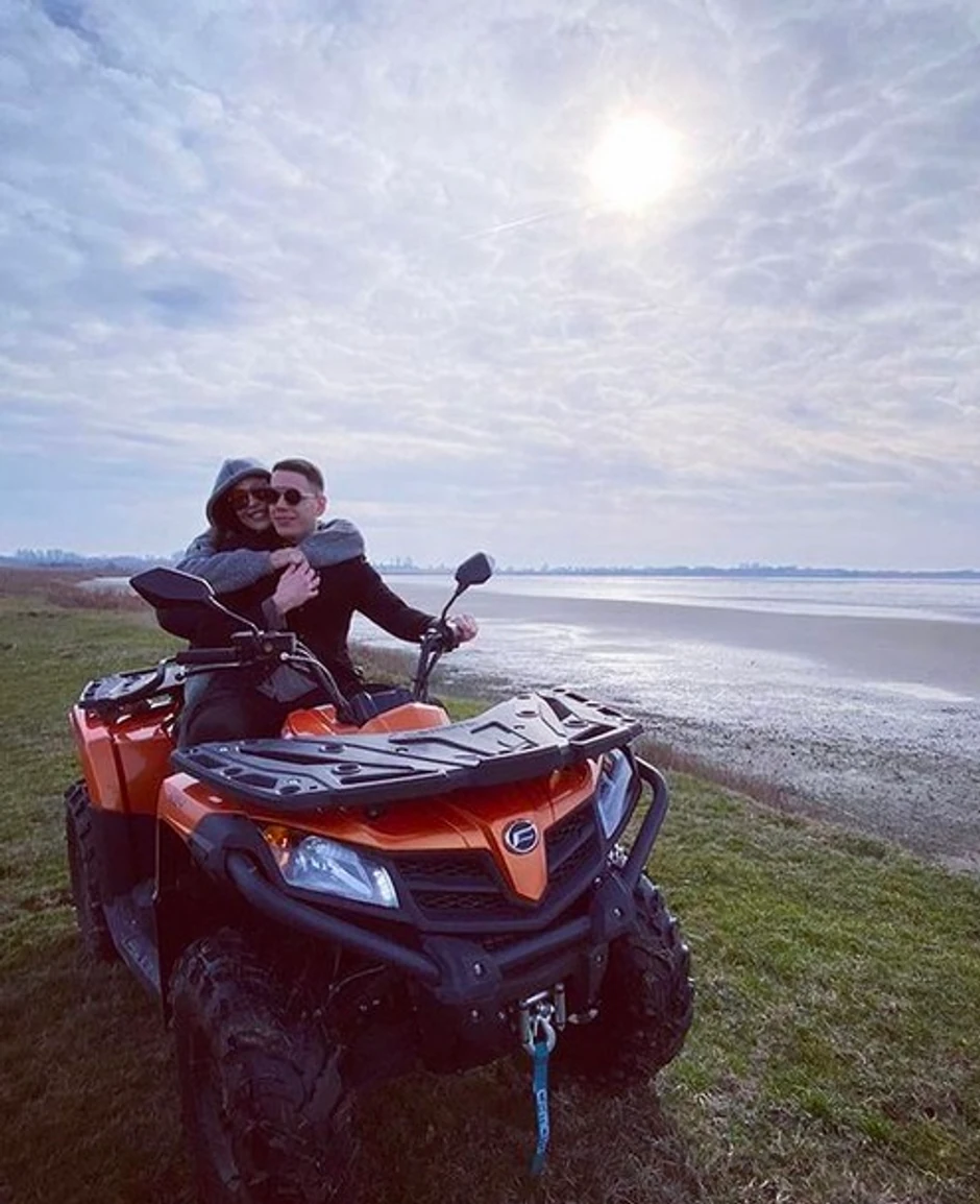 Ceca Ražnatović i Bogdan Srejović