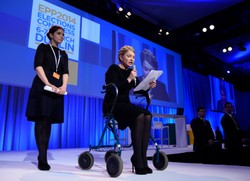 Tymoszenko na wózku, Kliczko w tłumie. Kongres EPP w Dublinie