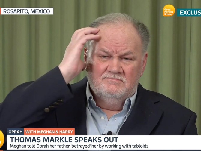 Tomas Markl u emisiji "Dobro jutro, Britanijo" koju vodi Pirs Morgan, veliki kritičar Megan Markl i princa Harija