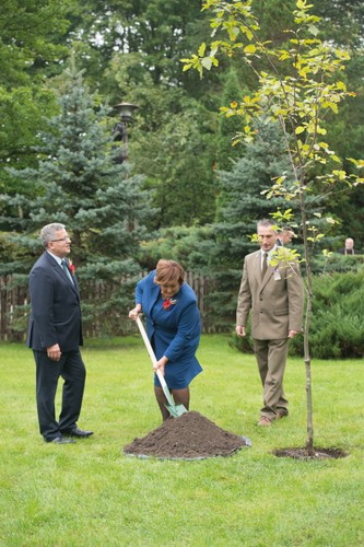 Anna i Bronisław Komorowscy