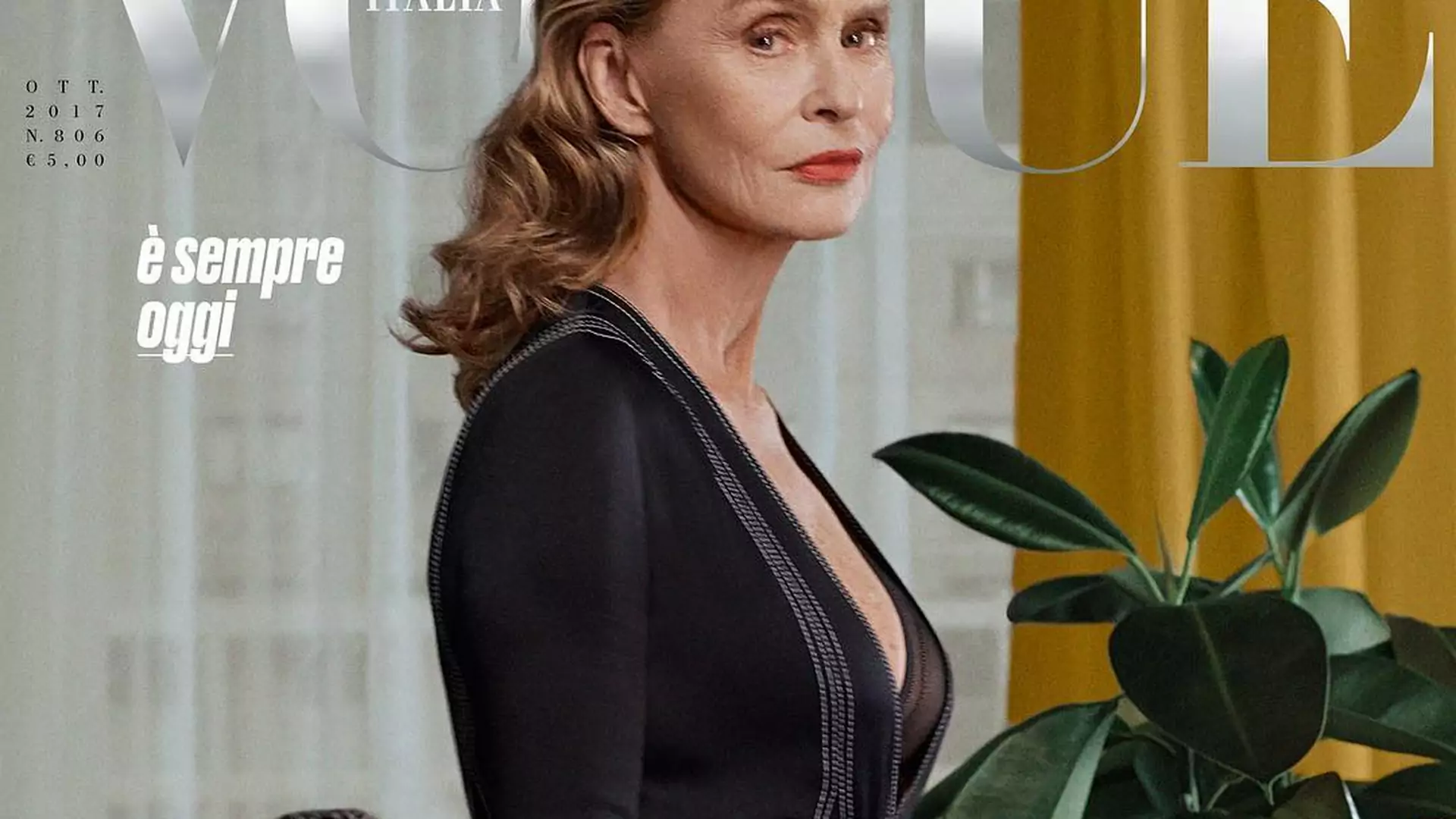 73-latka na okładce "Vogue'a"! "Kobieta w tym wieku jest nadal piękna, atrakcyjna i tętniąca życiem"