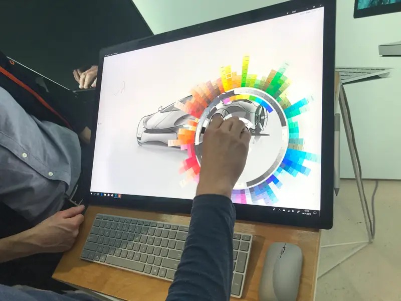 Surface Dial w użyciu