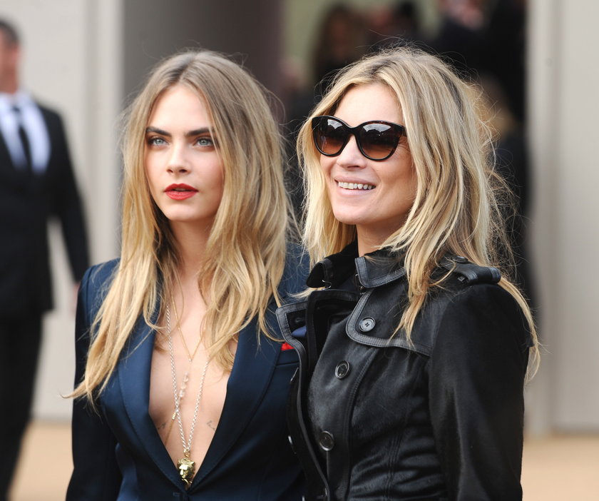 Cara Delevingne i Kate Moss