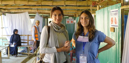 Dominika Kulczyk: Pomaga uchodźcom w Bangladeszu