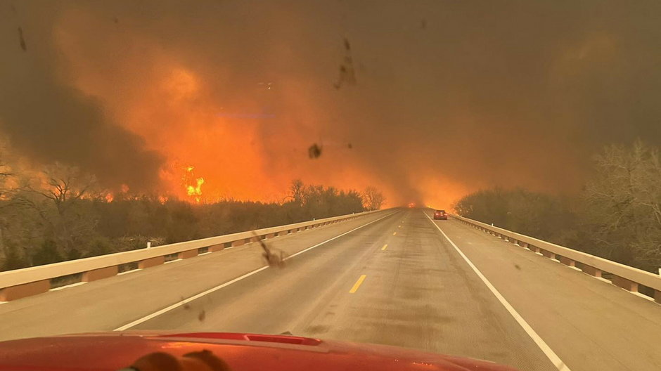 Niszczycielskie pożary nawiedziły Teksas