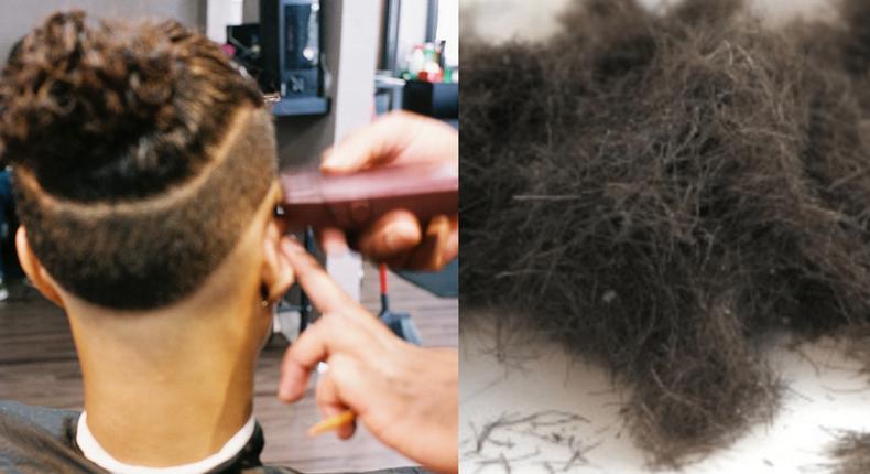 Barbers make stunning revelation about where your hair ends up after barbering (video)