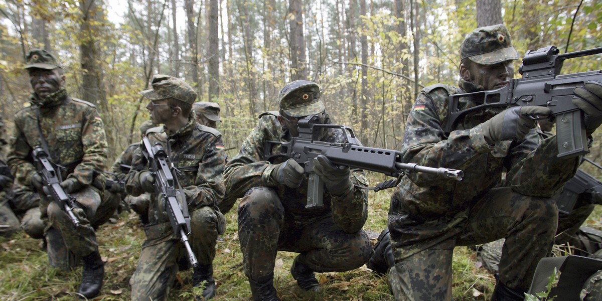 Ćwiczenia Bundeswehry. Zdjęcie ilustracyjne.