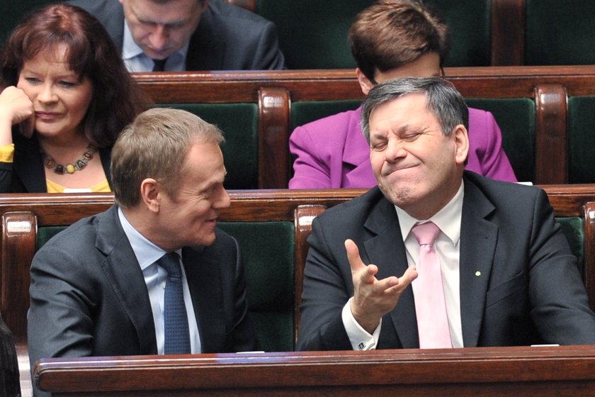 Donald Tusk i Janusz Piechociński