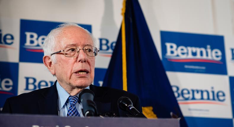 Sanders Presses Attacks on Biden's Record but Says His Rival Could Also Beat Trump