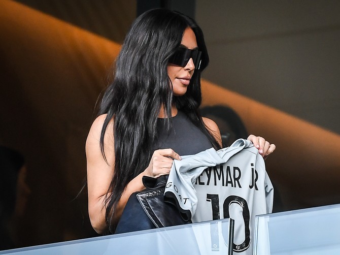 Kim Kardašijan sa dresom Nejmara