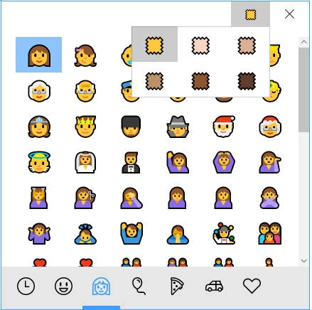 Windows 10 Fall Creators Update wprowadzi usprawnienia dla emoji
