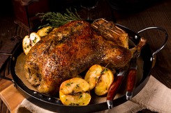 Nadchodzi czas gęsiny. Tym nadziewa ją Ewa Wachowicz [PRZEPIS]