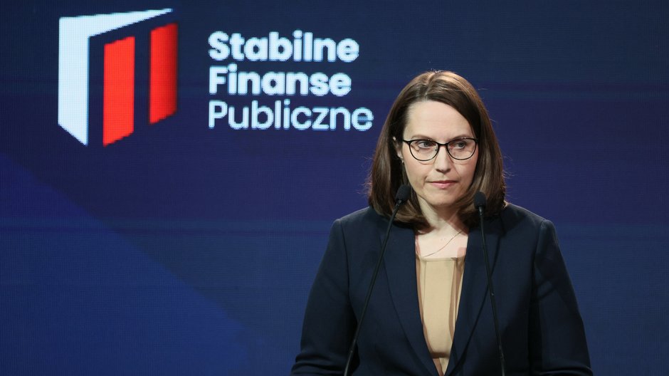 Minister finansów Magdalena Rzeczkowska.