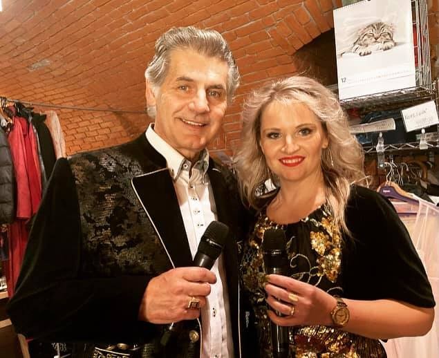 Otto Weiter s partnerkou Petrou Maxin