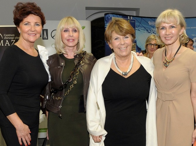 Jolanta Kwaśniewsk, Grażyna Kulczyk, Solange Olszewska i Dorota Stasikowska-Woźniak