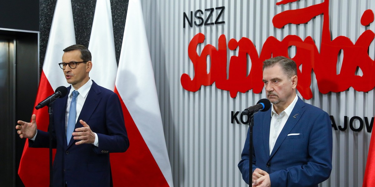 Kością niezgody między rządem a Solidarnością jest kwestia podwyżek w budżetówce