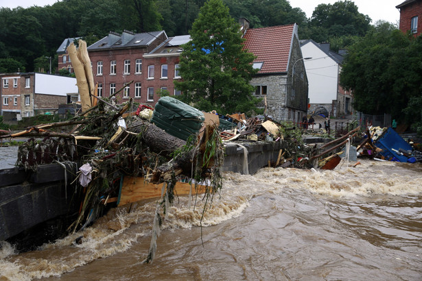 Powodzie w Belgii