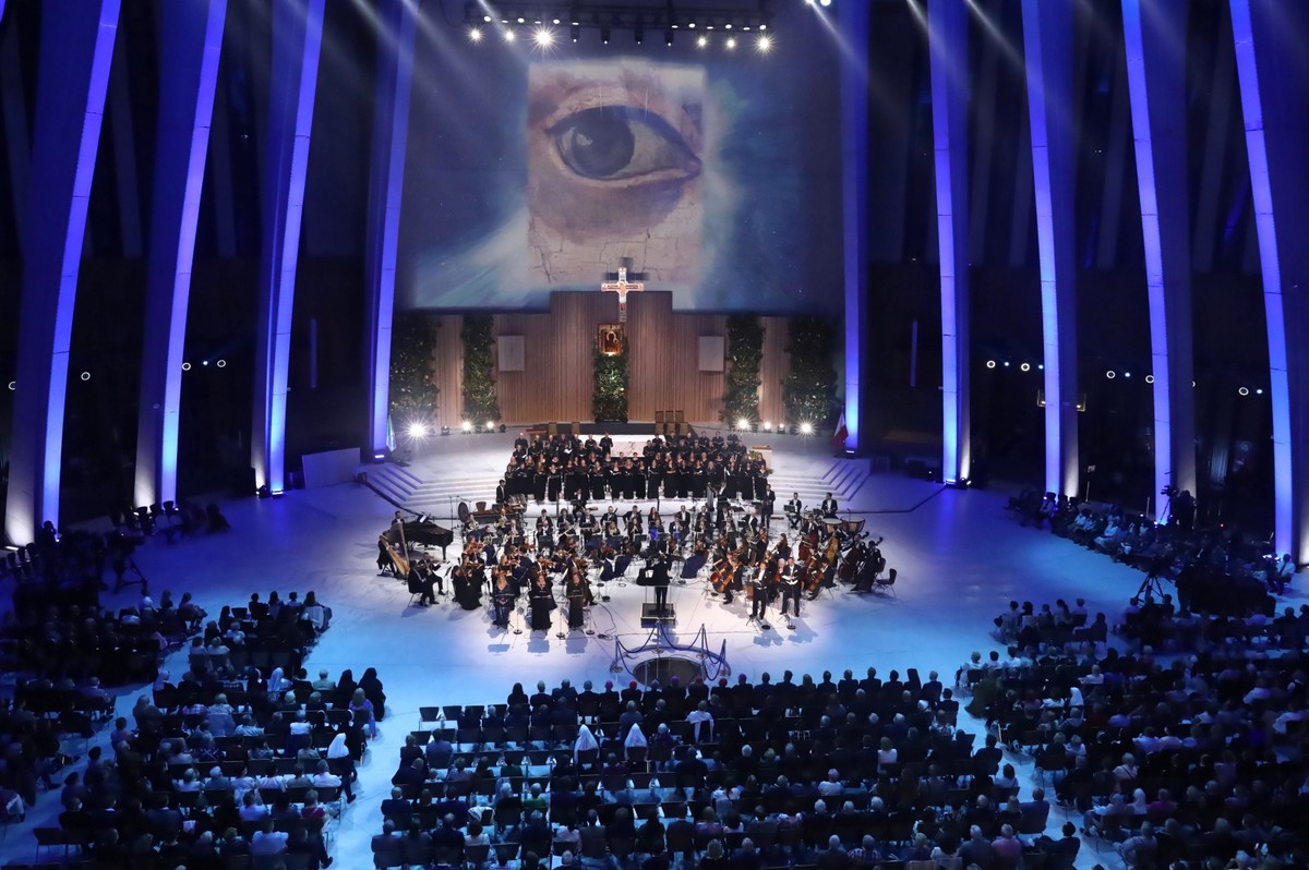 Koncert "Soli Deo" w wykonaniu Orkiestry Akademii Beethovenowskiej, Chóru Polskiego Radia i Górecki Chamber Choir w Świątyni Opatrzności Bożej w Warszawie