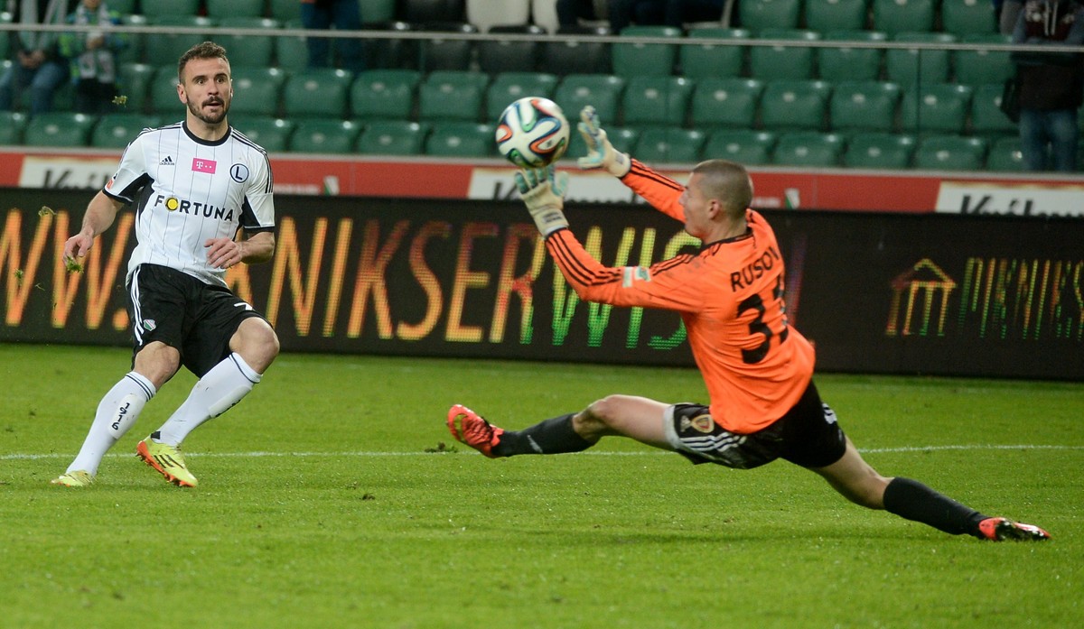 T-Mobile Ekstraklasa: Legia Warszawa - Piast Gliwice 2:0