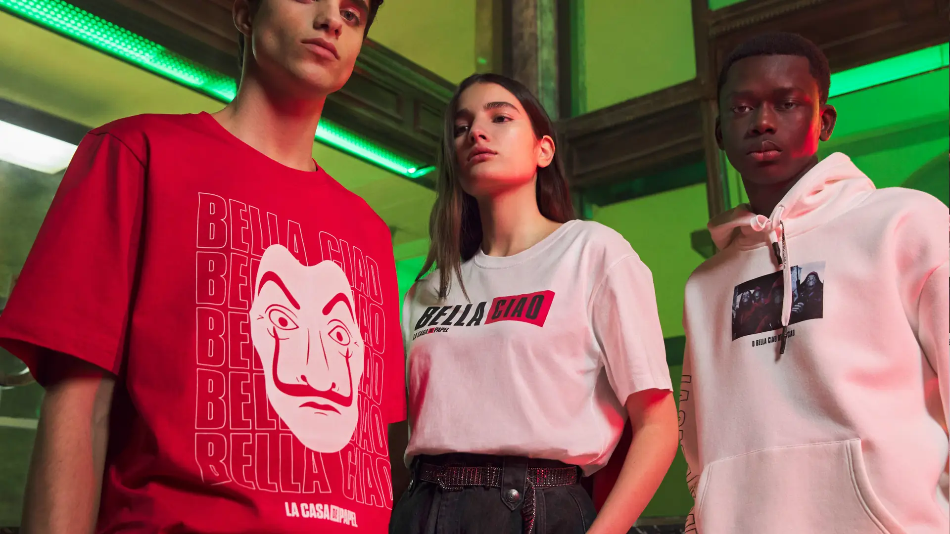 Pull&Bear stworzył kolekcję dla fanów "Domu z papieru"