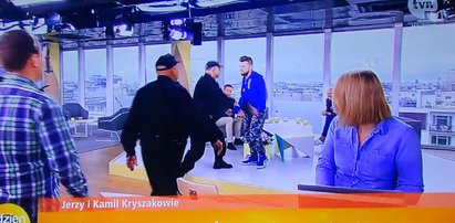 Policjanci w DD TVN? Wyprowadzili gościa na wizji