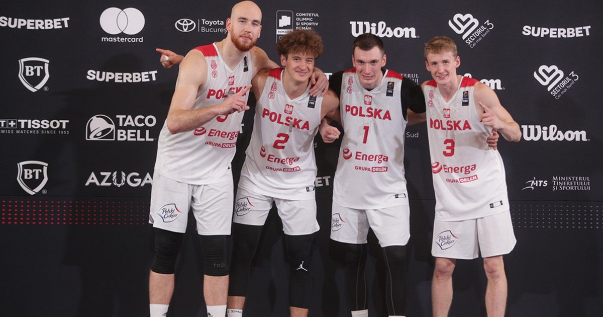 Baschet 3×3.  Echipa poloneză de tineret este cea mai bună din Liga Națiunilor