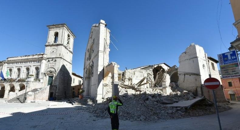 A powerful 6.6-magnitude earthquake hit central Italy on October 30, 2016, the third quake in the country in just two months