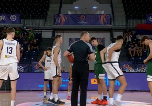 Detalj sa meča Srbija U16 – Litvanija U16