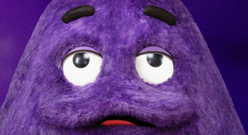 Grimace's June 12th birthday may as well be a holiday.PRNewswire/McDonald's USA LLC