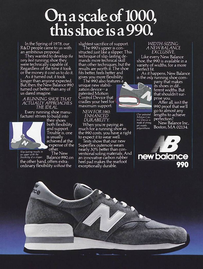 new balance 990 kadın