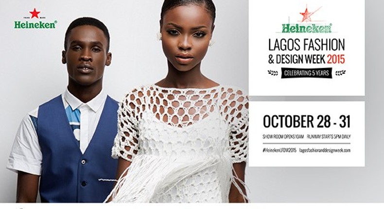 Heineken Lagos Fashion & Design Week 2015 will hold through 28th to 31st October this year