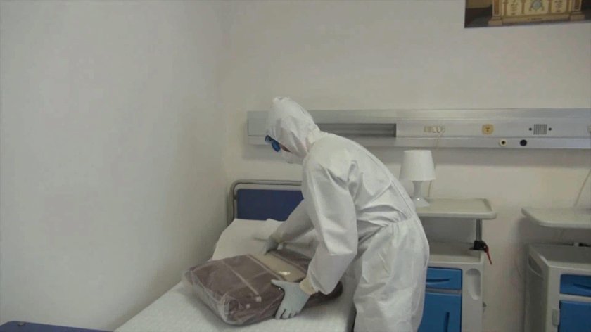 Italian military prepare hospital for coronavirus cases