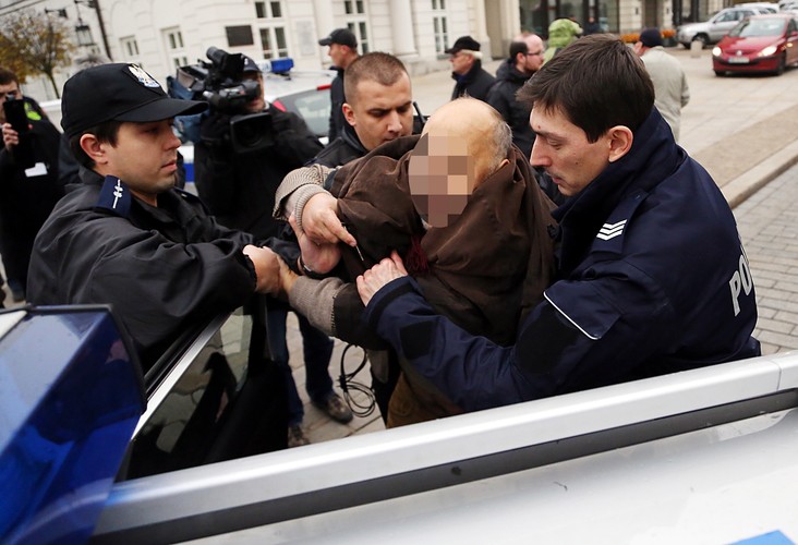 Incydent przed Pałacem Prezydenckim